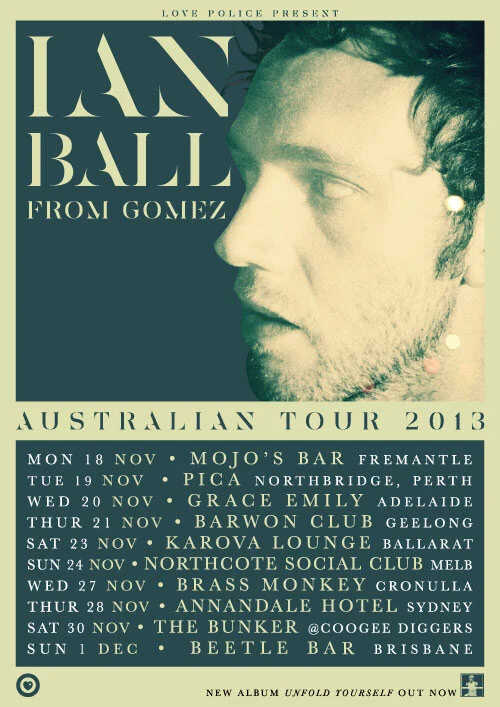 IAN BALL (FROM GOMEZ) 2013