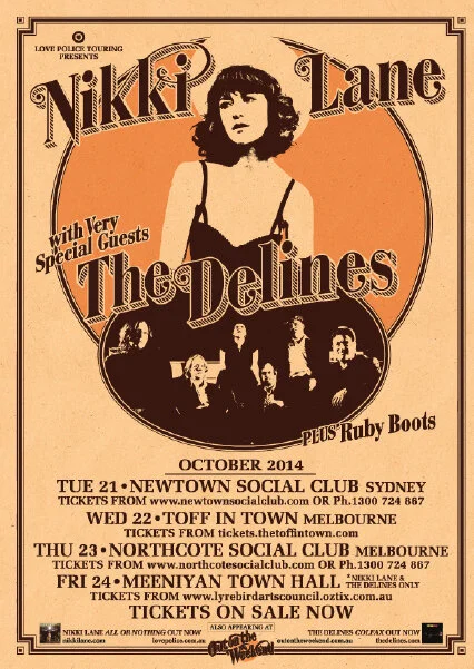 NIKKI LANE &amp; THE DELINES 2014