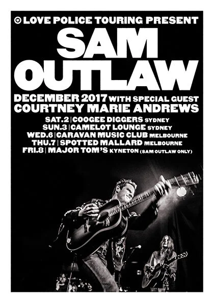 SAM OUTLAW WITH SPECIAL GUEST COURTNEY MARIE ANDREWS 2017