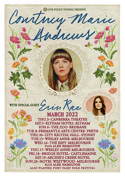 COURTNEY MARIE ANDREWS with ERIN RAE