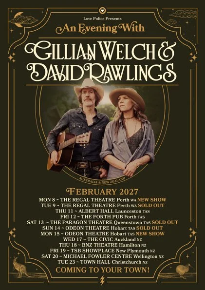 GILLIAN WELCH &amp; DAVID RAWLINGS