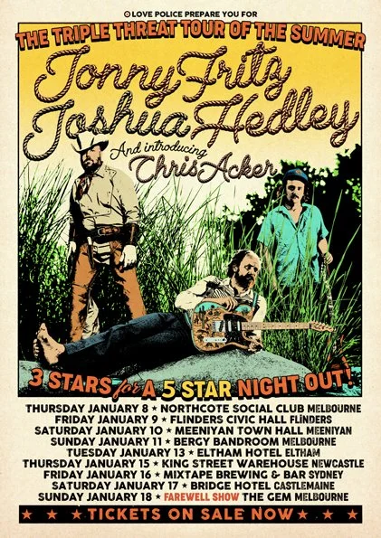 JONNY FRITZ &amp; JOSHUA HEDLEY