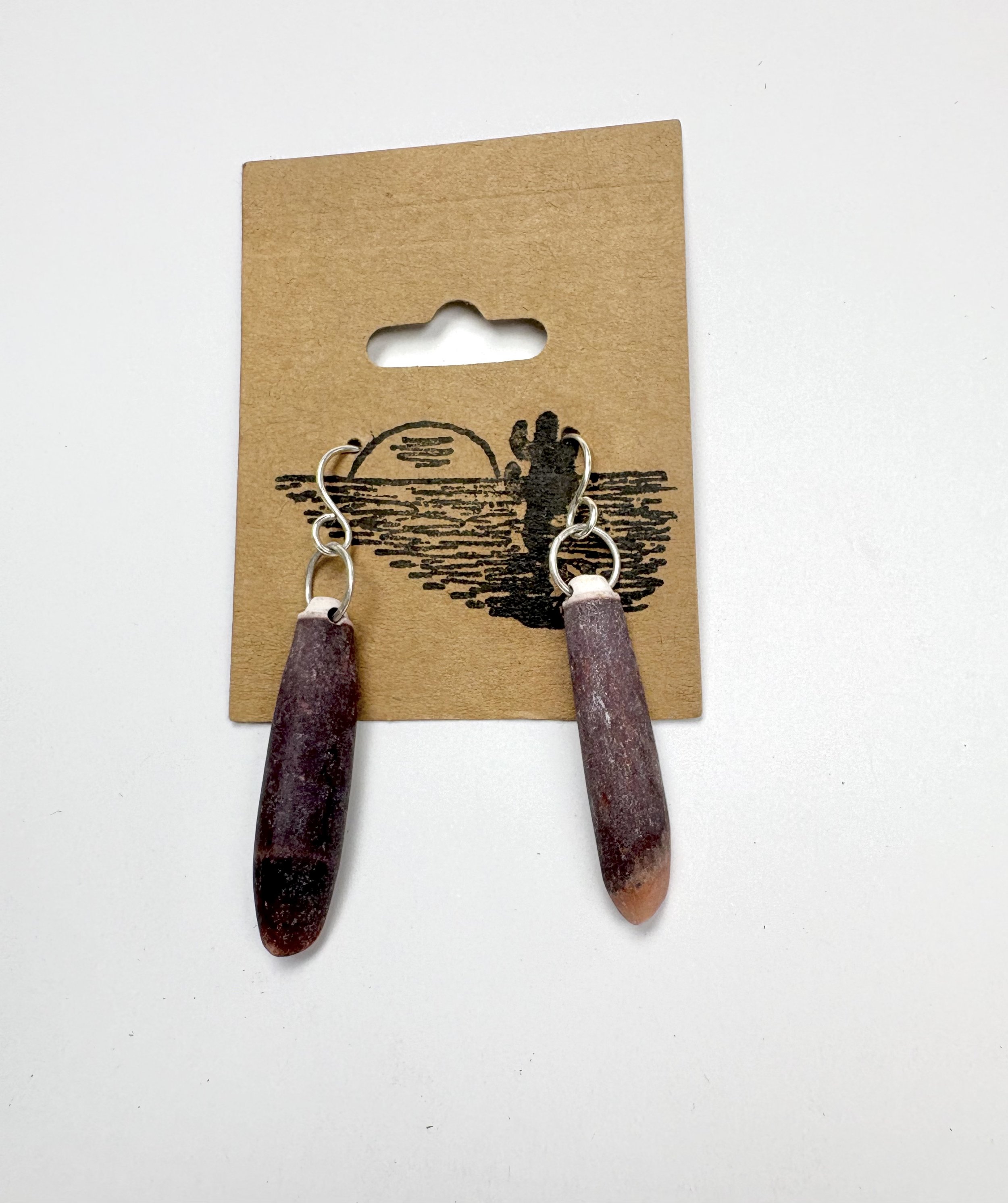 Sea Urchin Spine Earrings- small (1)