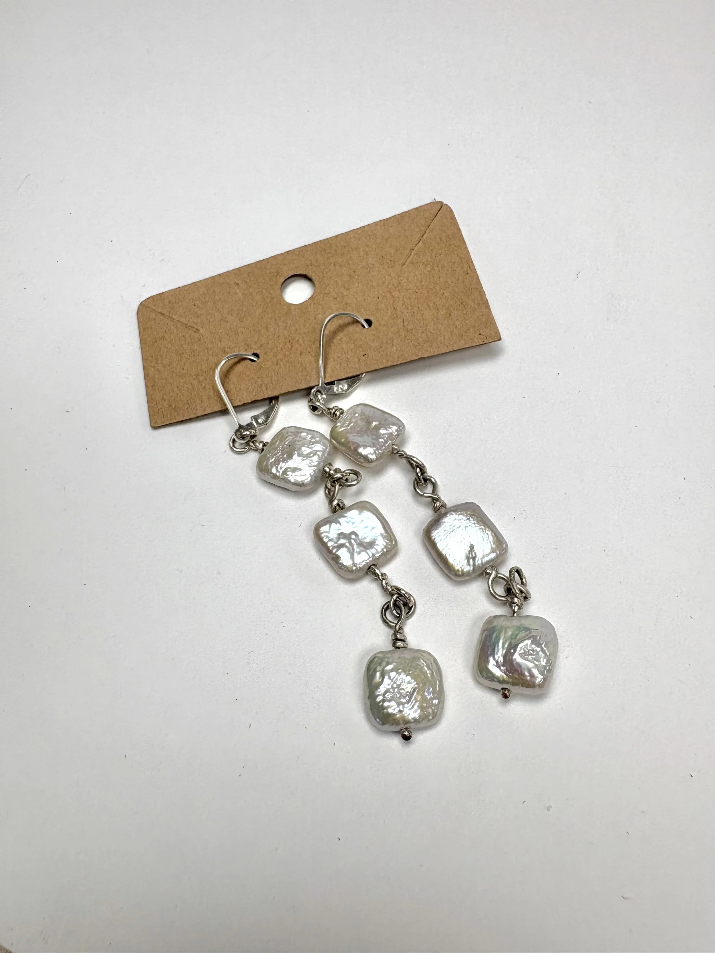 Pearl Dangle Earrings
