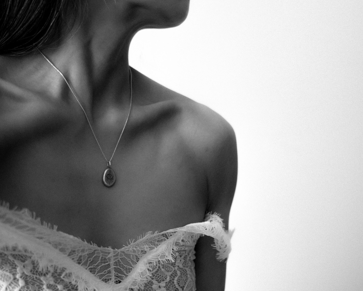 I&rsquo;ve been wearing this necklace since last May. The artist, @tenairstudios, who created the piece called it Vision.

Every morning while brushing my teeth, I look at my reflection and my eyes go straight to the necklace. It&rsquo;s my own littl