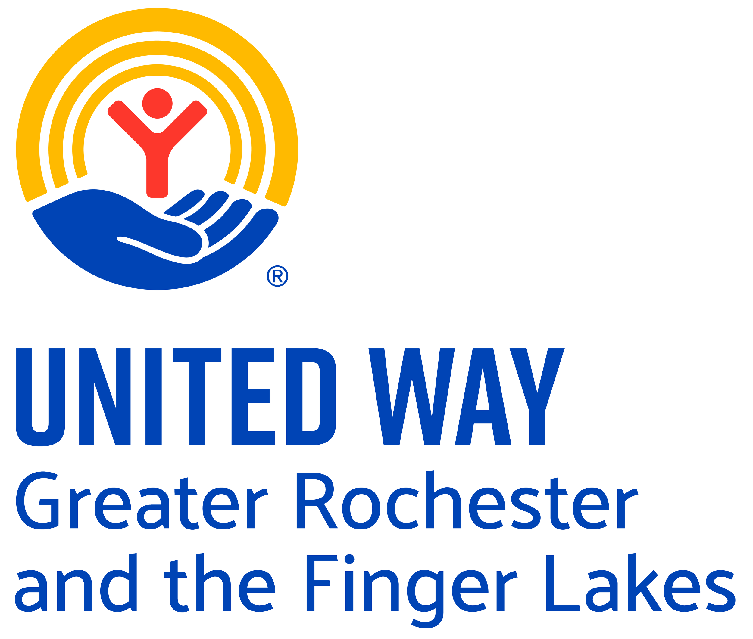 United Way  of Greater Rochester and the Finger Lakes logo