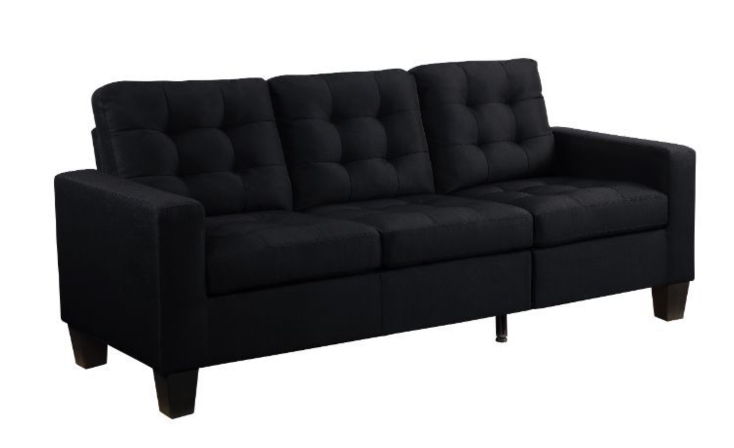 black sofa only 56660