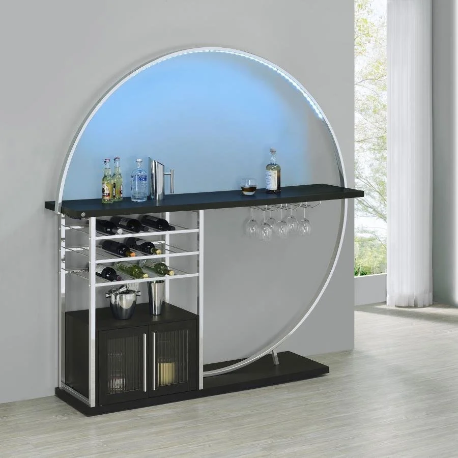 182799 Ridley LED Wine Cabinet
