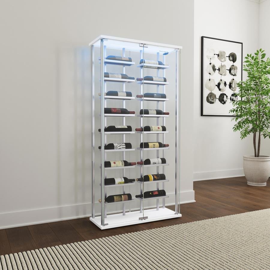 182037 Montara Tempered Wine Cabinet