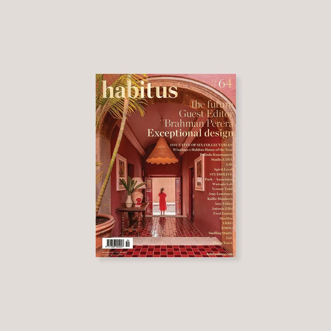 Lof has been featured in Habitus Issue 64 @habitusliving &mdash; The Future Issue &mdash; guest edited by Interior designer @brahmanperera , who included our work in his recent Lightbox feature in the issue.  Brahman&rsquo;s practice explores the emo