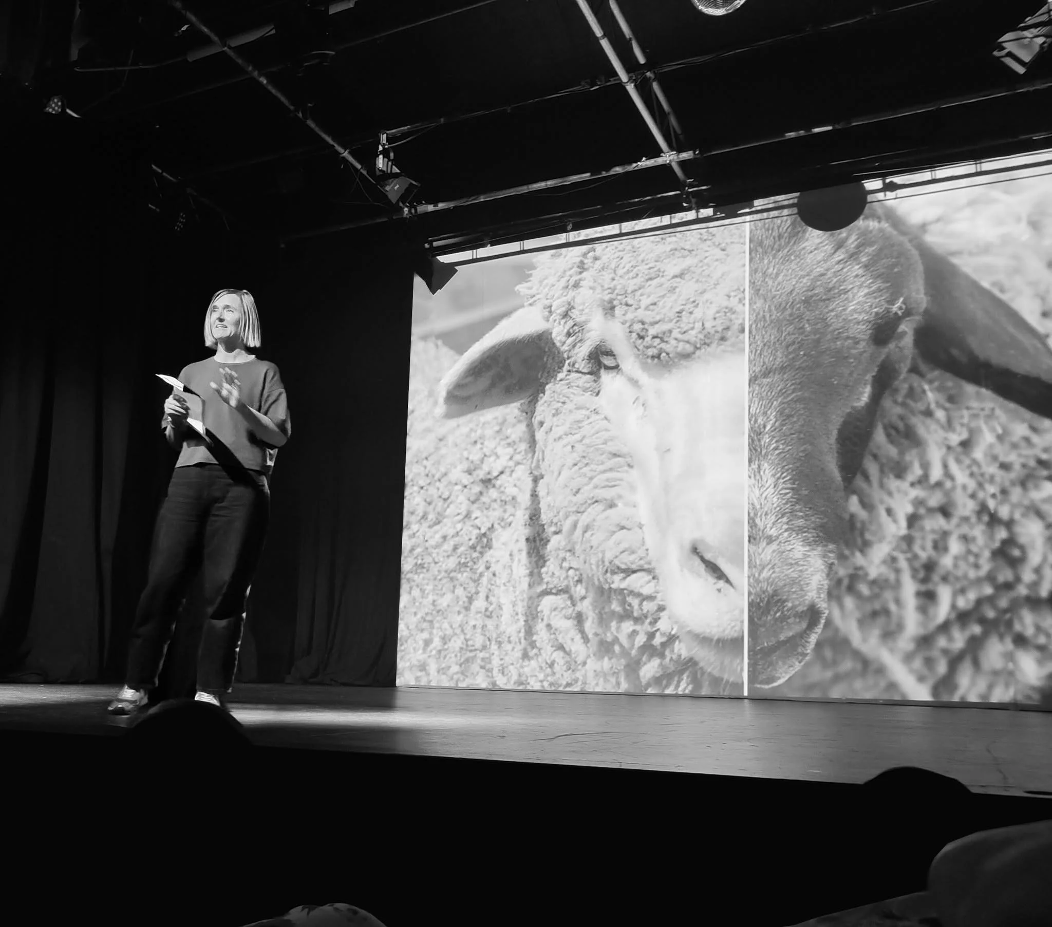 Last week at Artworks Theatre, our founder Sophie Poelman took the stage for a special Pecha Kucha evening hosted by Waiheke Connect, sharing the story behind Lof and what happens when you imagine business differently.

In 20 fast-paced slides, Sophi