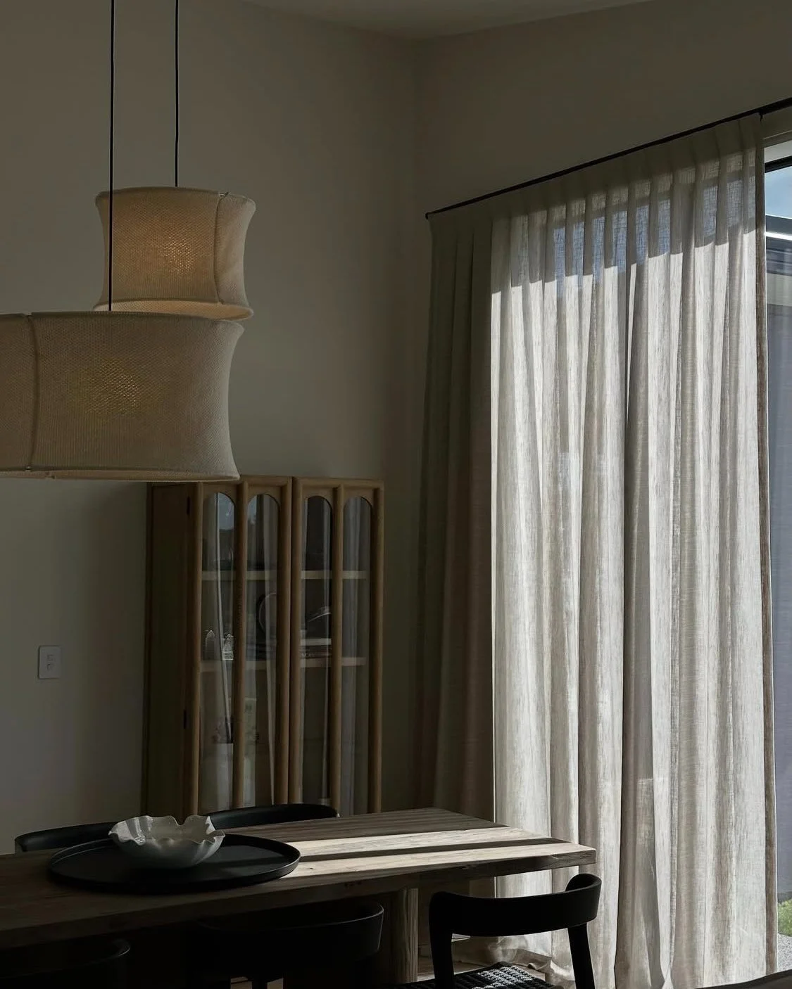 Designed to elevate calm, modern interiors &mdash; our wool hoop, as styled by interior designer Matt South.

Soft form, natural texture and a warm, sculptural glow come together to add depth and quiet character to the space. A beautiful example of h