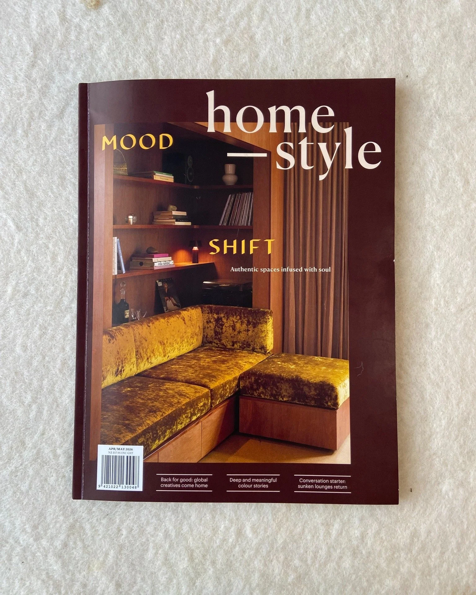 The mood shift is toward authentic expression, infused with soul. 

Spaces made for the actual lives inside them.

That definitely resonates with how we think about design, too.

Lovely to be featured in the latest issue of Homestyle Magazine 🤍. It 