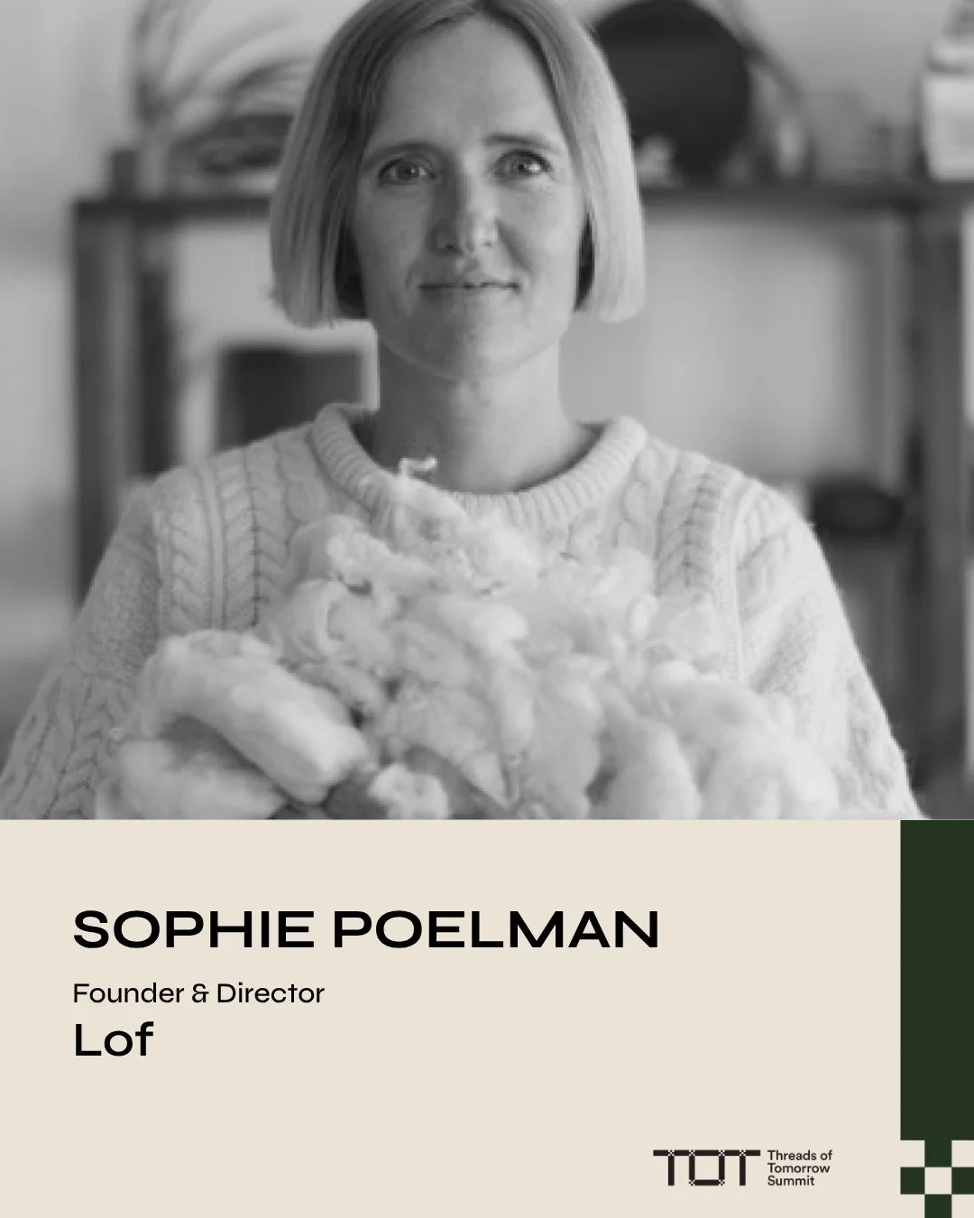 We&rsquo;re excited to share that our Founder and Designer, Sophie Poelman, will be speaking at the upcoming Threads of Tomorrow Summit this month, by Fashion &amp; Textiles New Zealand. Important mahi to tautoko our local industry 👏 🐏 💡

In her k