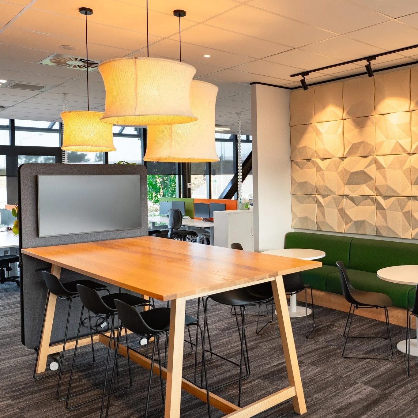 "Using New Zealand strong wool in our offices is a simple way to reflect who we are. We love that Lof has created something beautiful, practical, and sustainable, and that the traceability of their wool means we know we are directly supporting o
