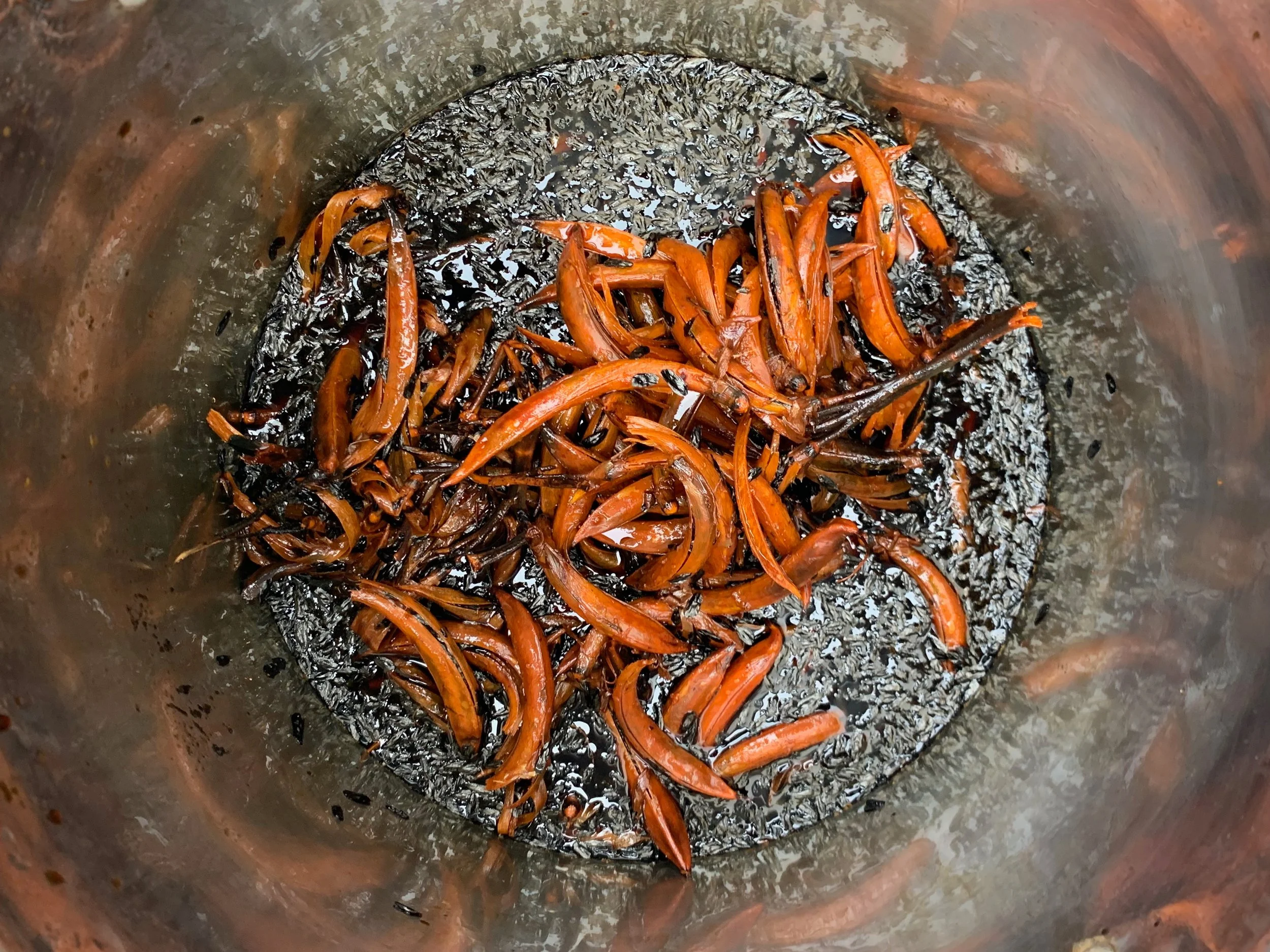 Lof Natural Dye bath Harakeke Gold.jpg