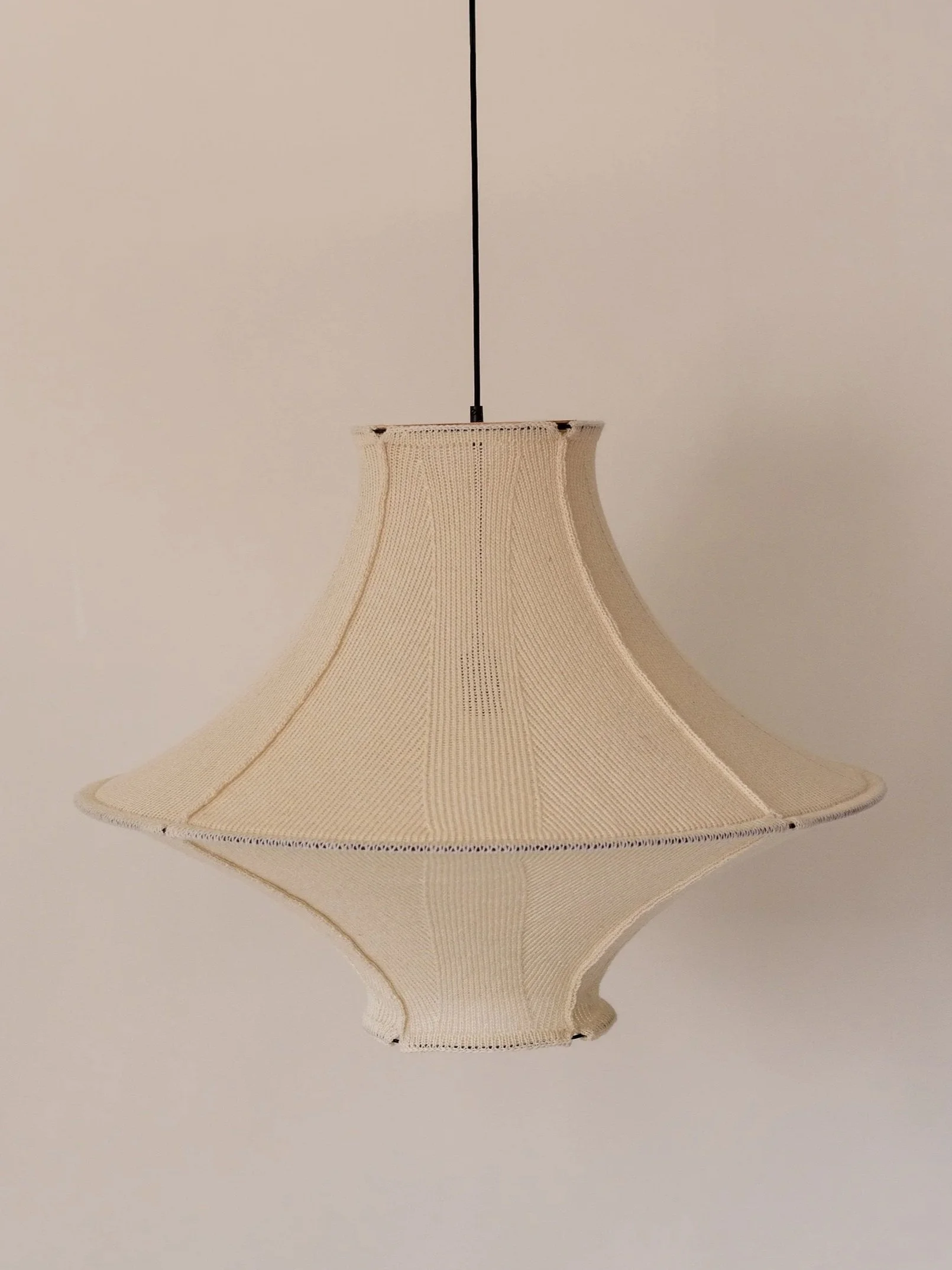 Hiwa 80 pendant light, New Zealand–made acoustic lighting