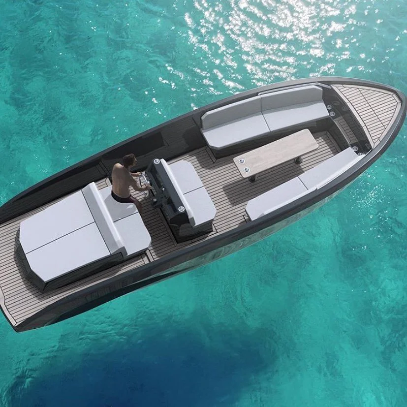 We&rsquo;re a fan of this open layout by RAND Boats. It makes great use of space for an electric vessel which is just 7m in length! Designed in Copenhagen, built in Croatia. 

@electricyachting 

#electric #yacht #offgrid #electricboat #yachtlife #ya