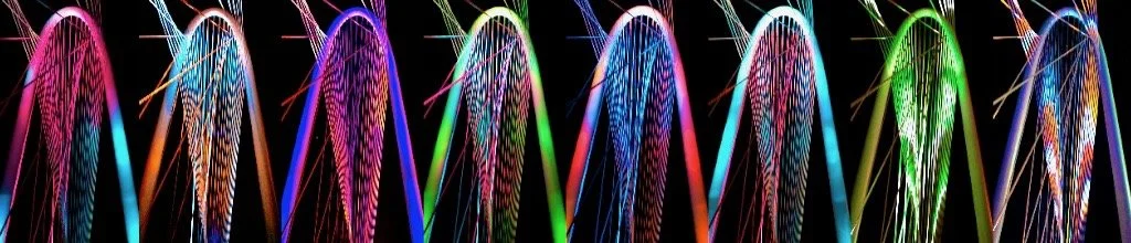 "NEON MHH BRIDGE" by john babis