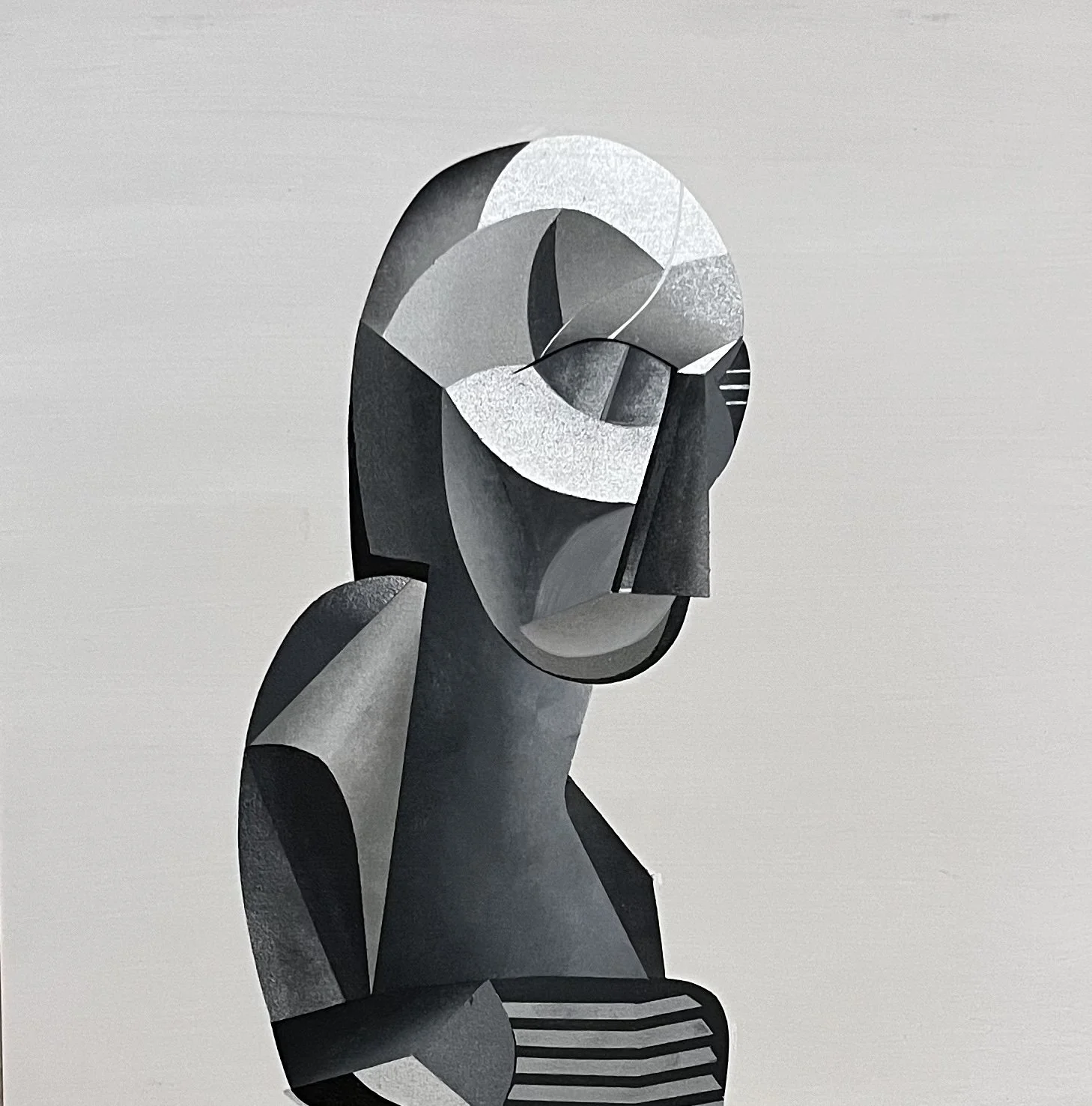 "Gabo's Head 01" by Gene Jones