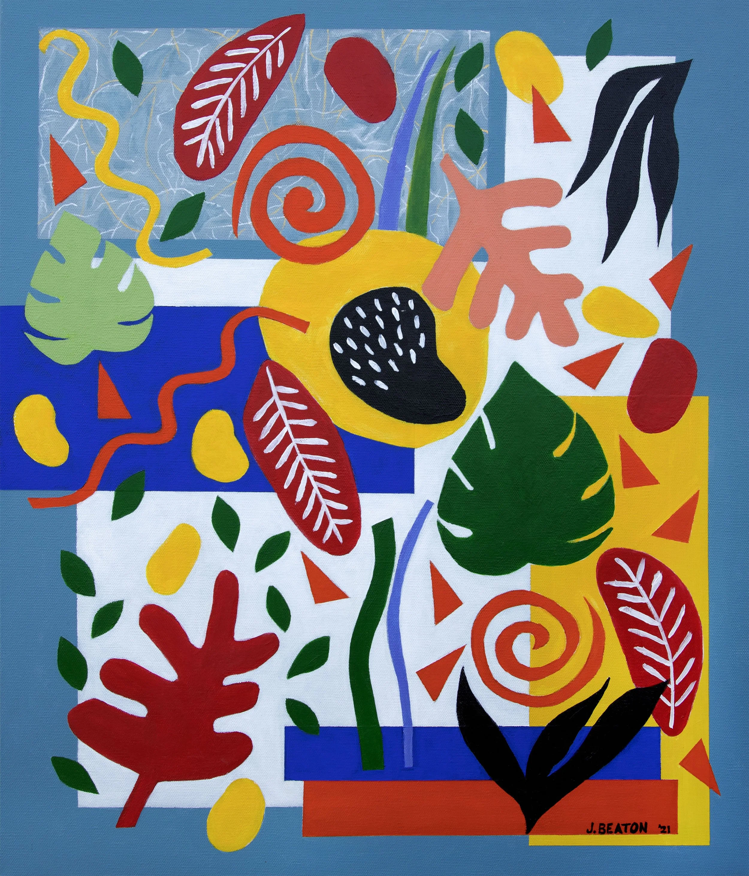 "Dancing Leaves" by Julia Beaton