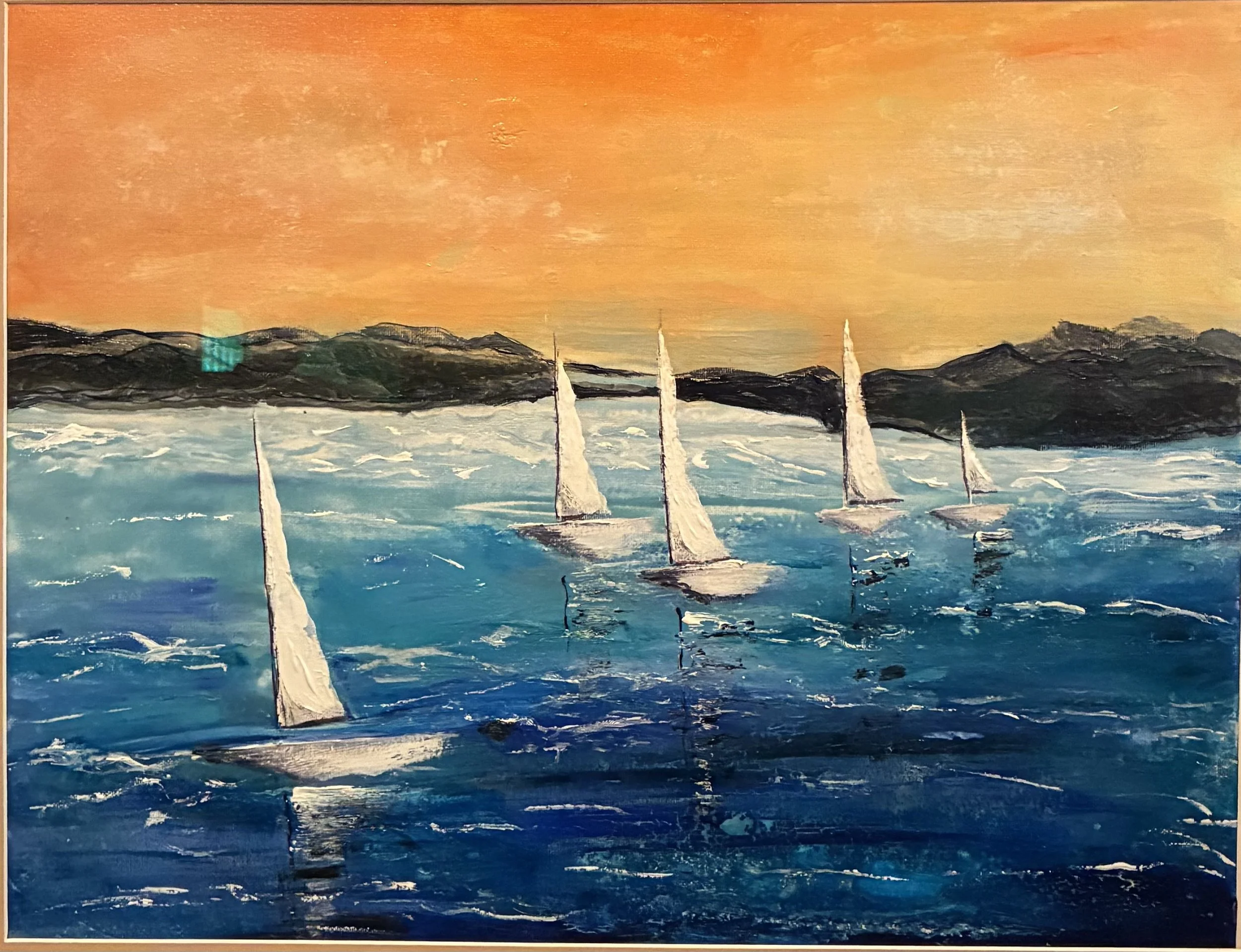 "Sailboats" by Mickey Deel