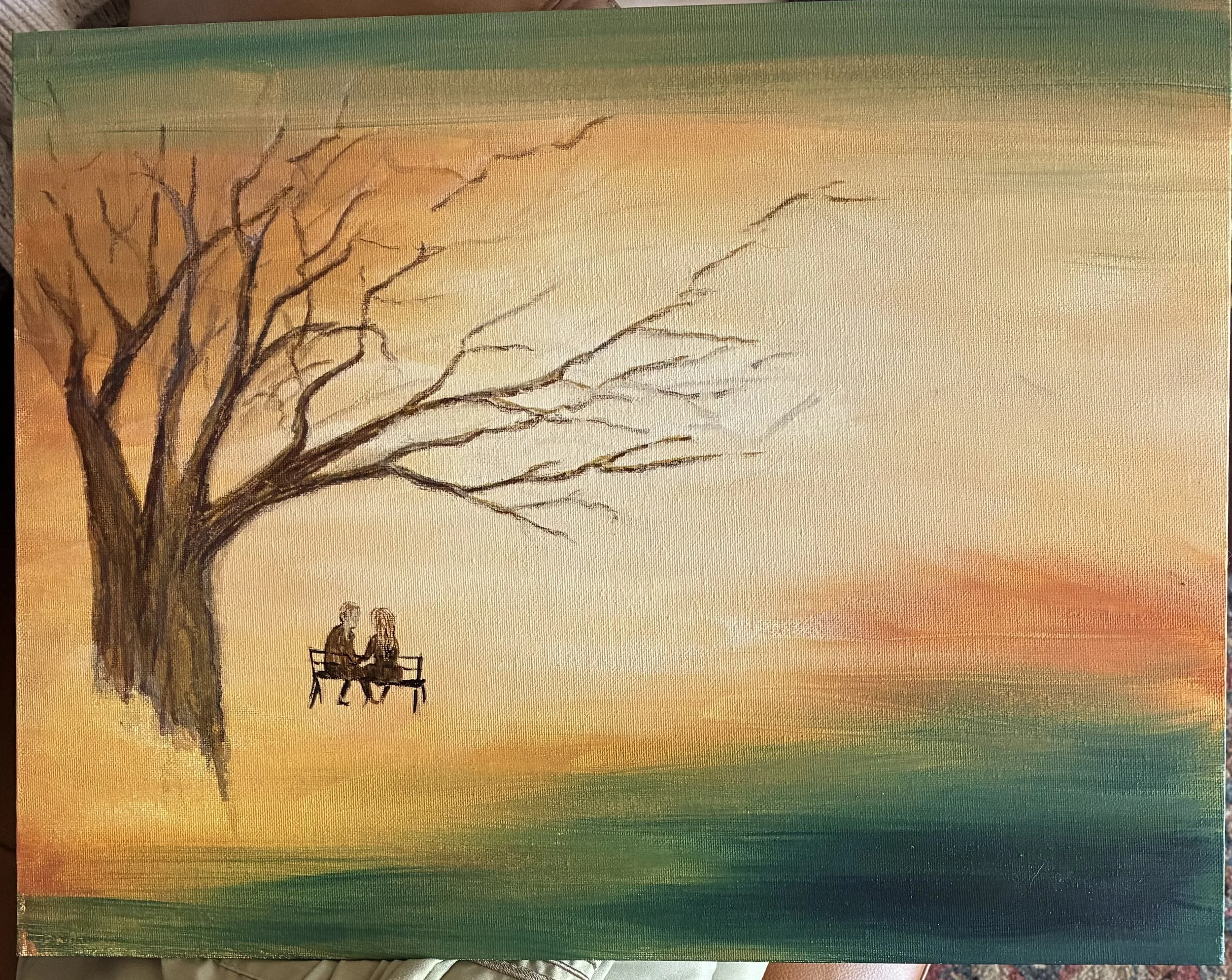 "Autumn Couple" by Mickey Deel