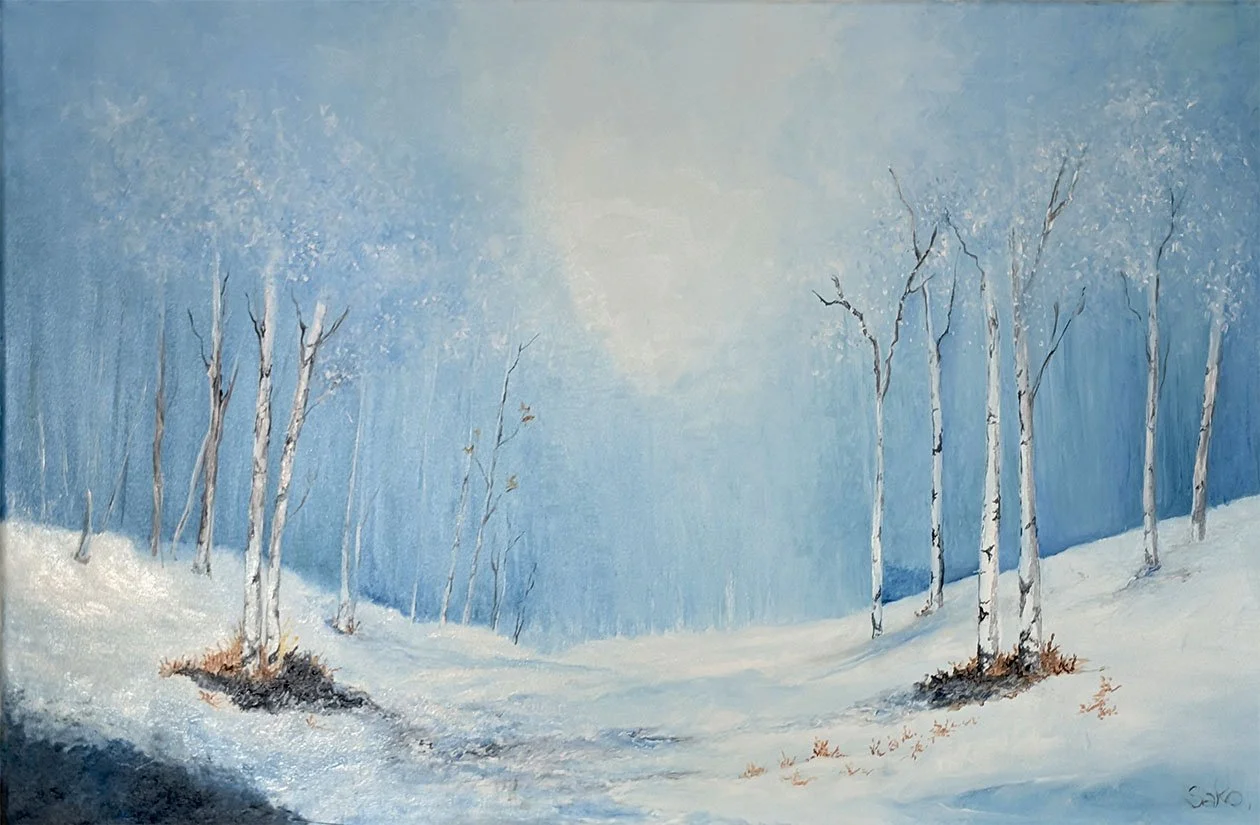 "Flurries" by Donna Sako
