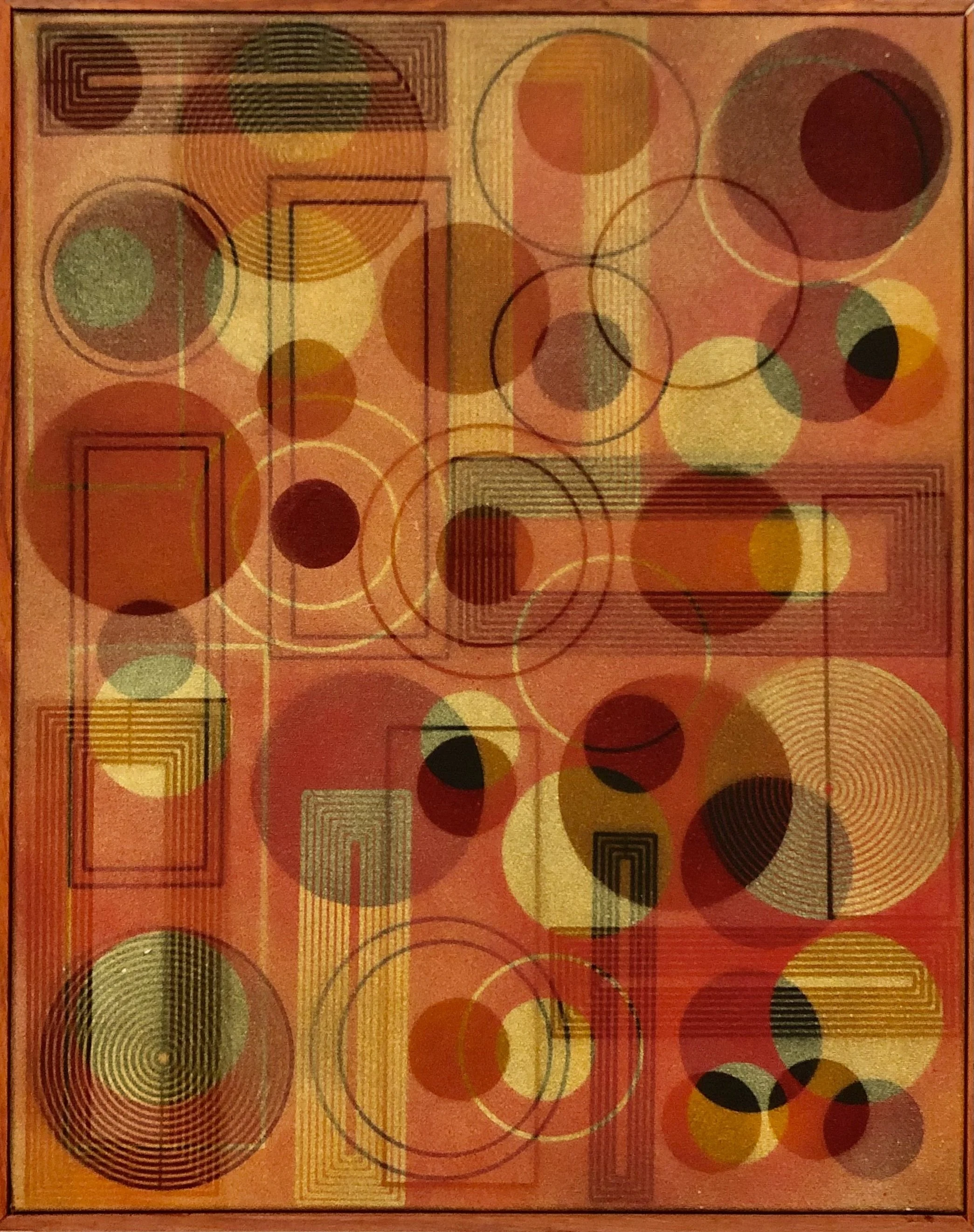 "Geometric Silhouettes#4" by Gene Jones
