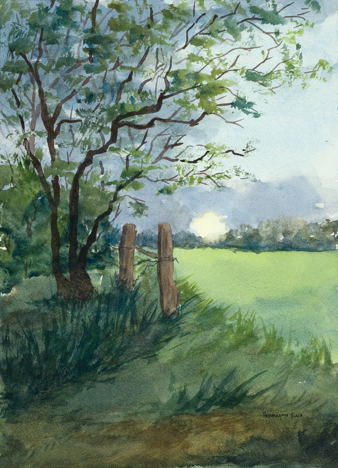 "Backroad Near Svold" by Terri Hennessy