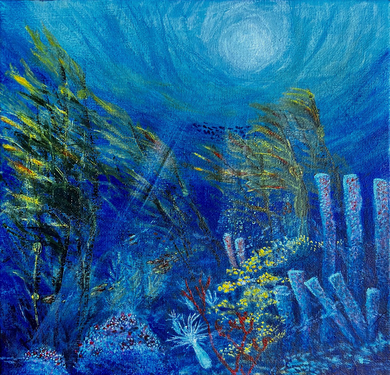 "Aquatic Garden" by Gwen Fine Roberts