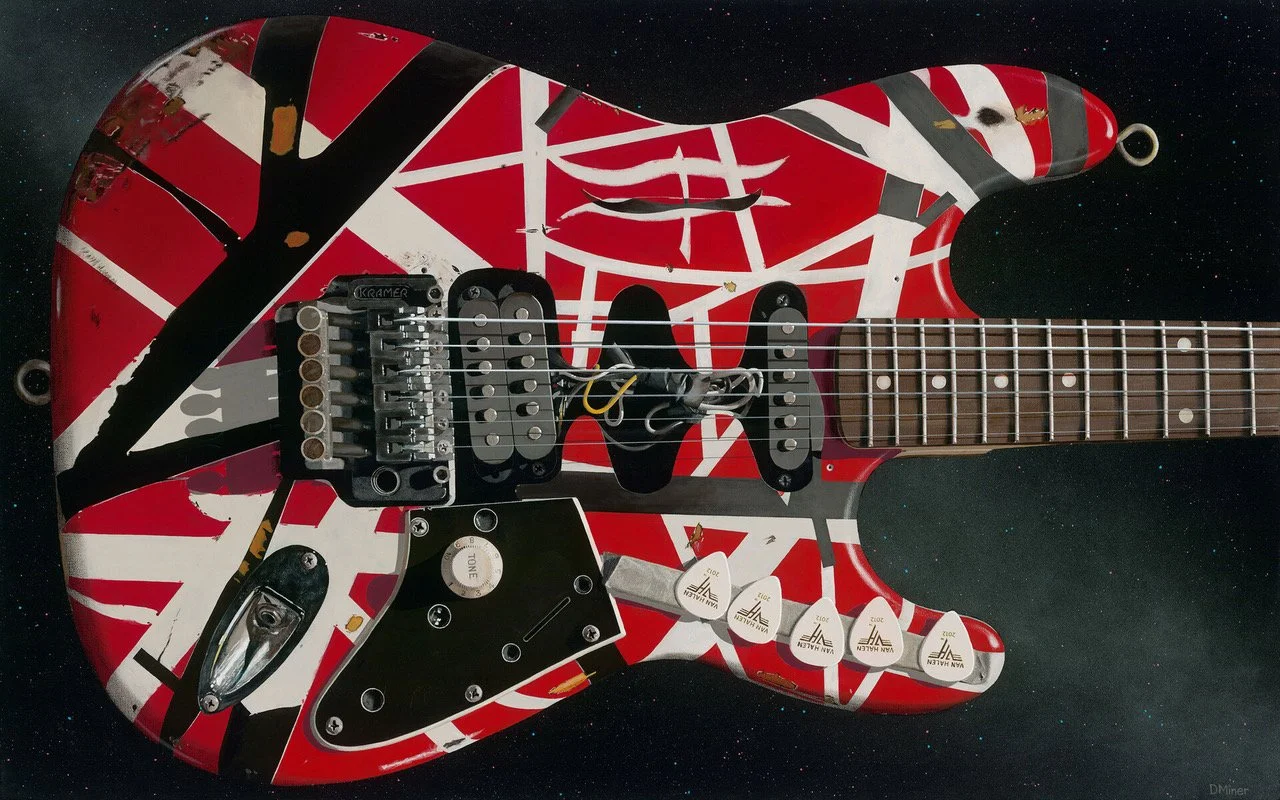 "Frankenstrat (Eddie Van Halen's Guitar)" by David Miner