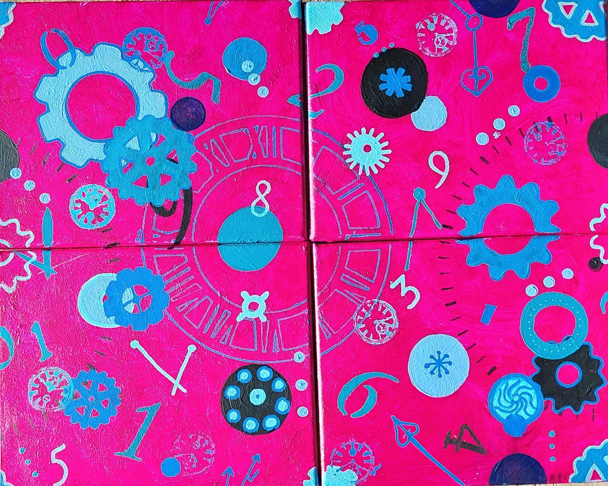 "A Clockwork Pink" by Rebecca Archuleta