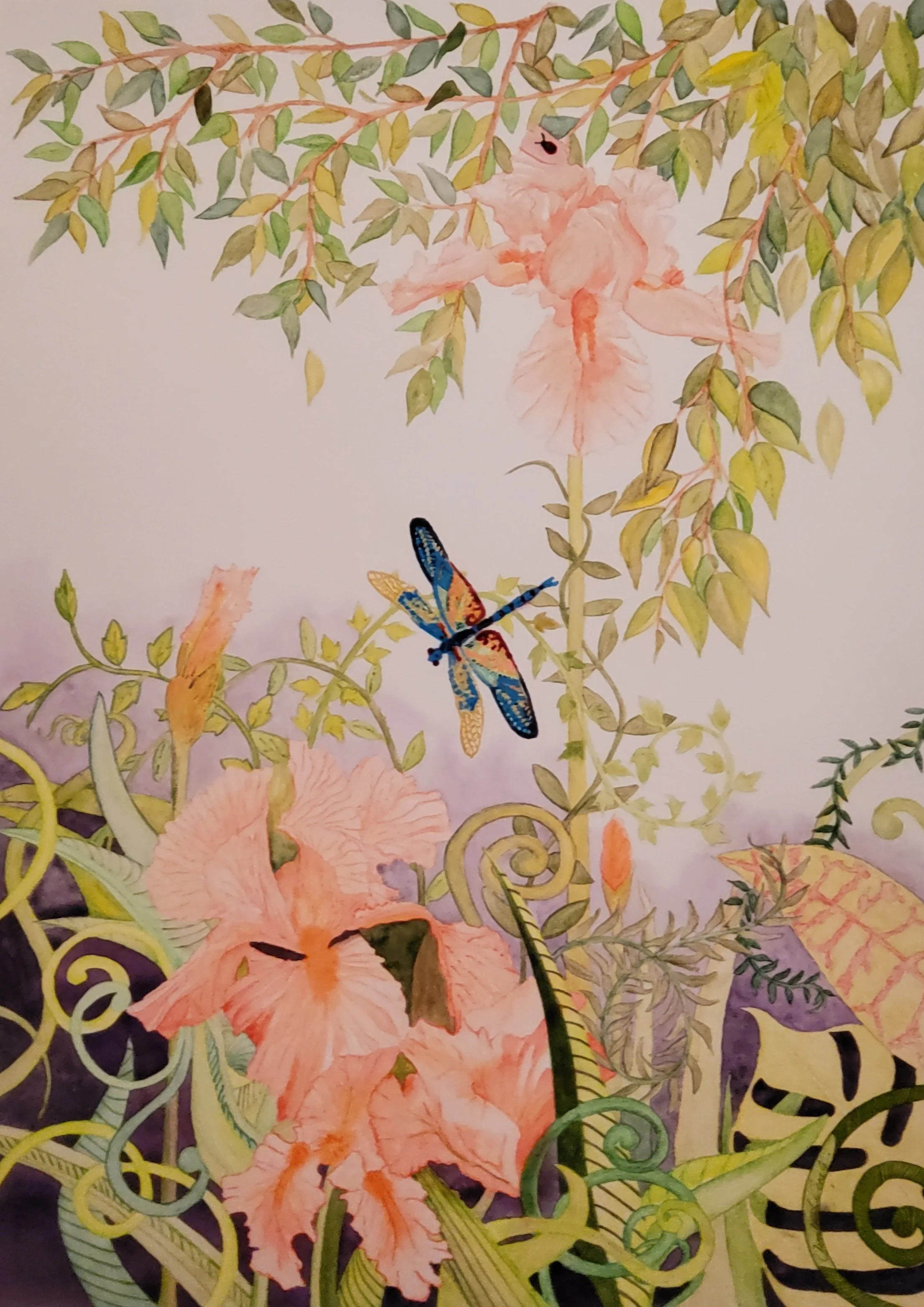 "Dragonfly Rising" by Pamela Crosby