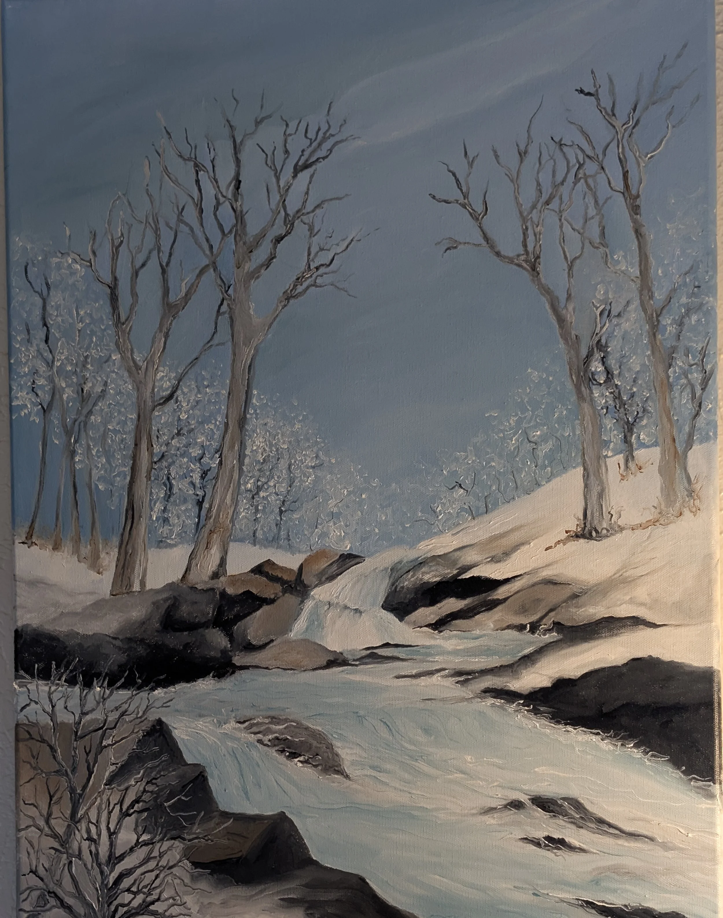 "Iced Trees" by Donna Sako