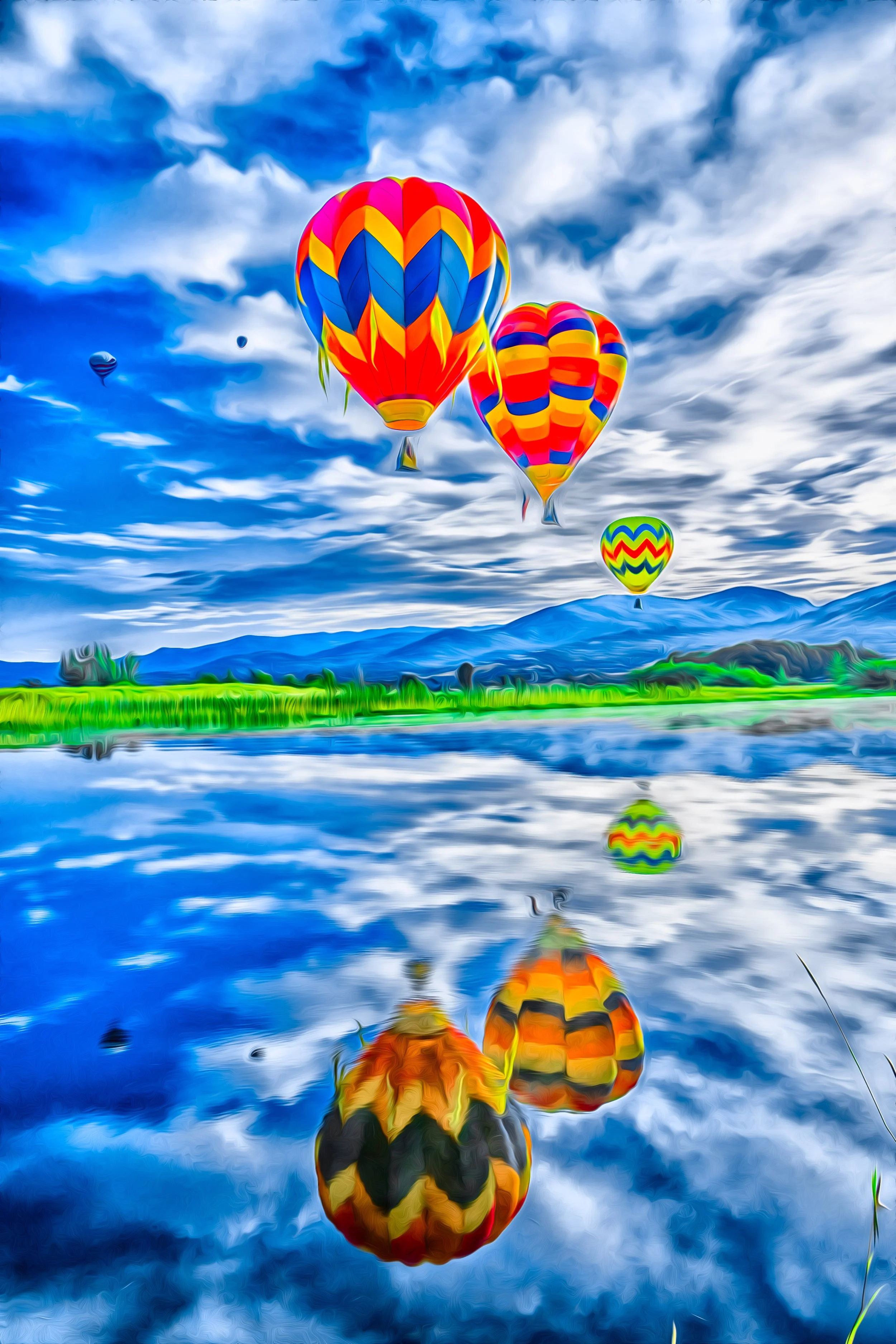 "Balloon Parade" by George Fargo