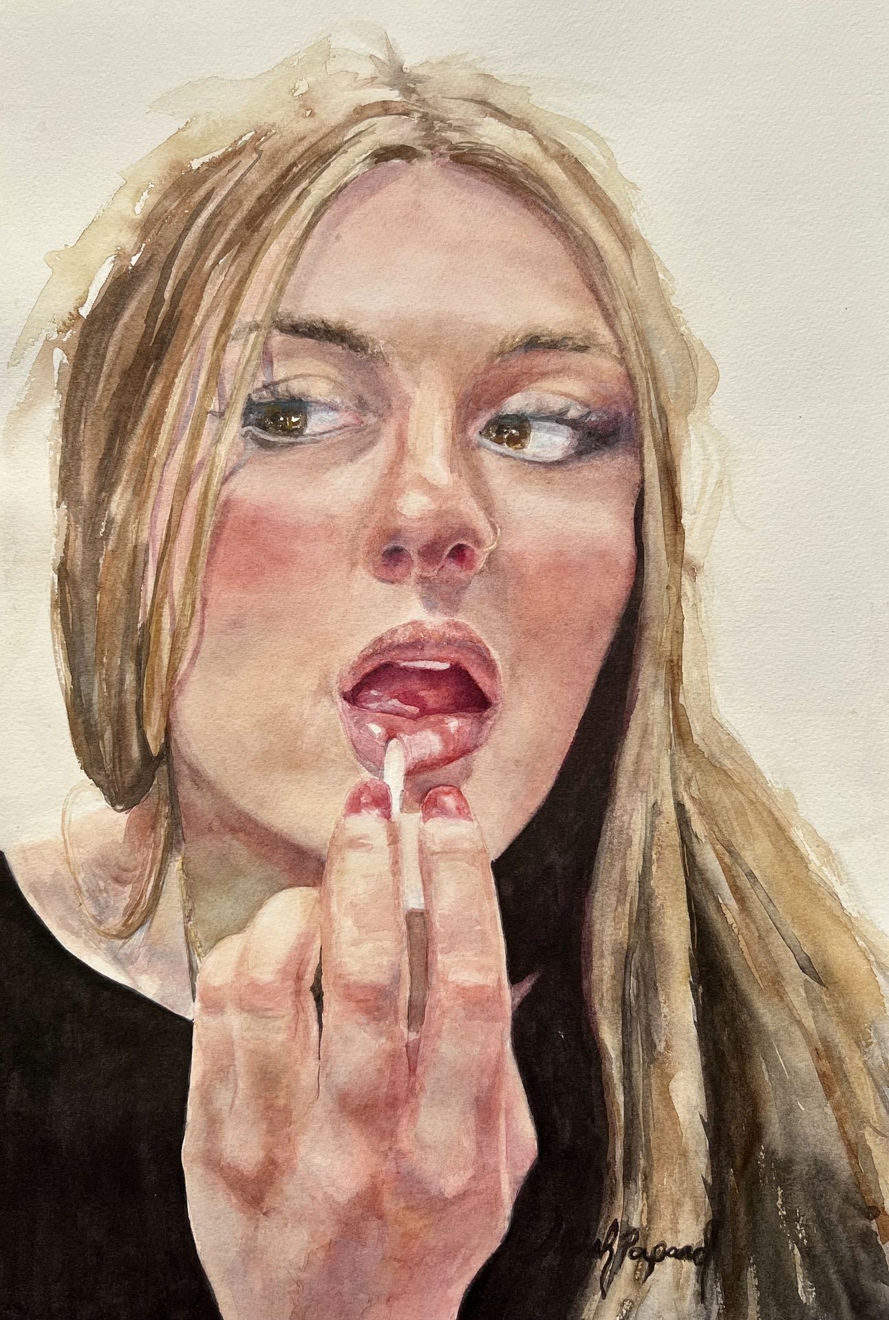 "Lipgloss" by Trish Poupard