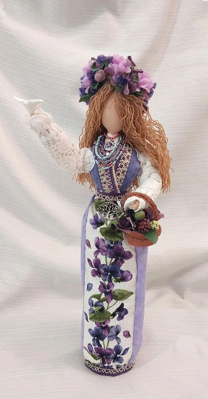 "Interior doll Berehynya of Peace and Harvest" by Yuliia Fesan