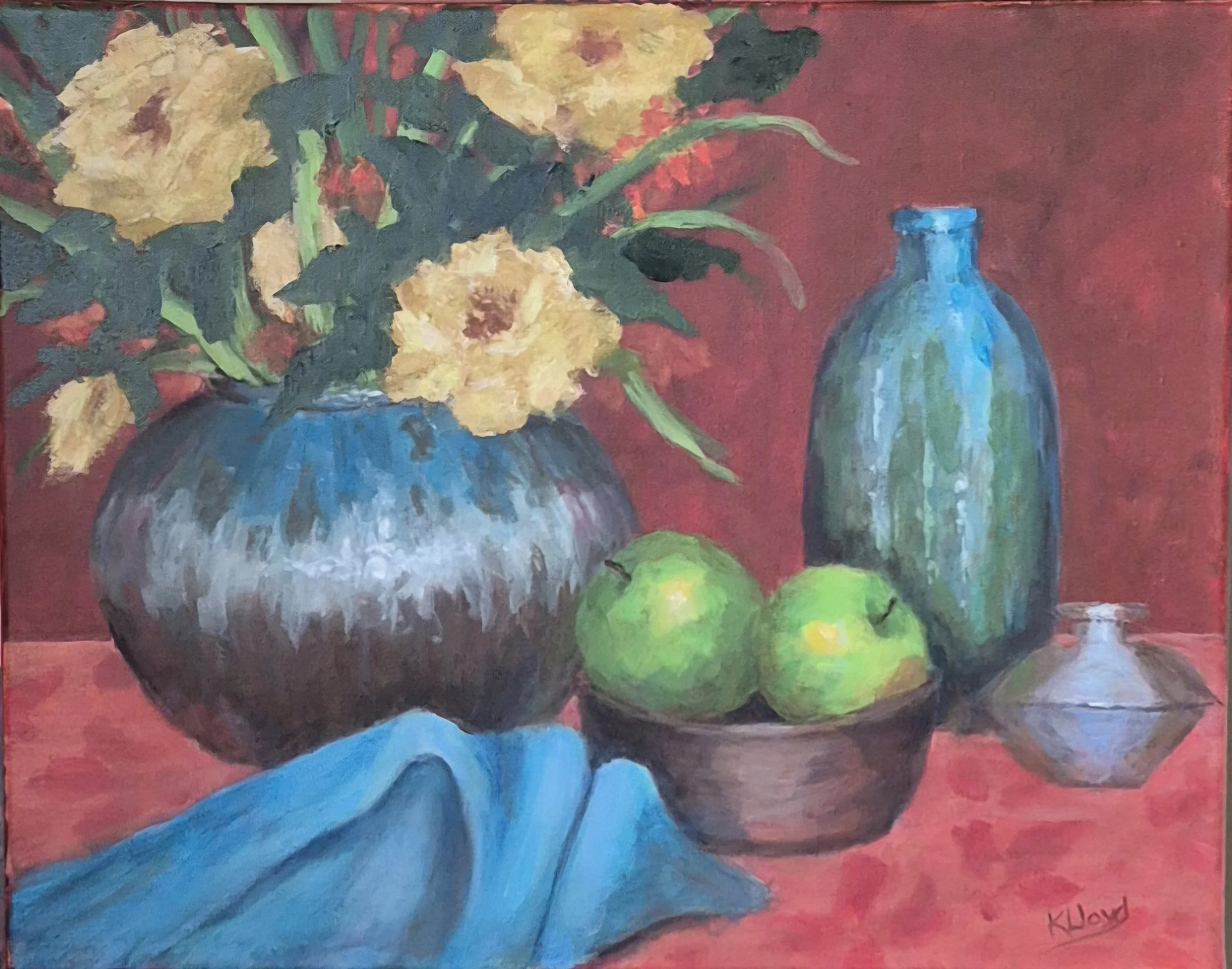 "Yellow Flowers" by Karen Lloyd