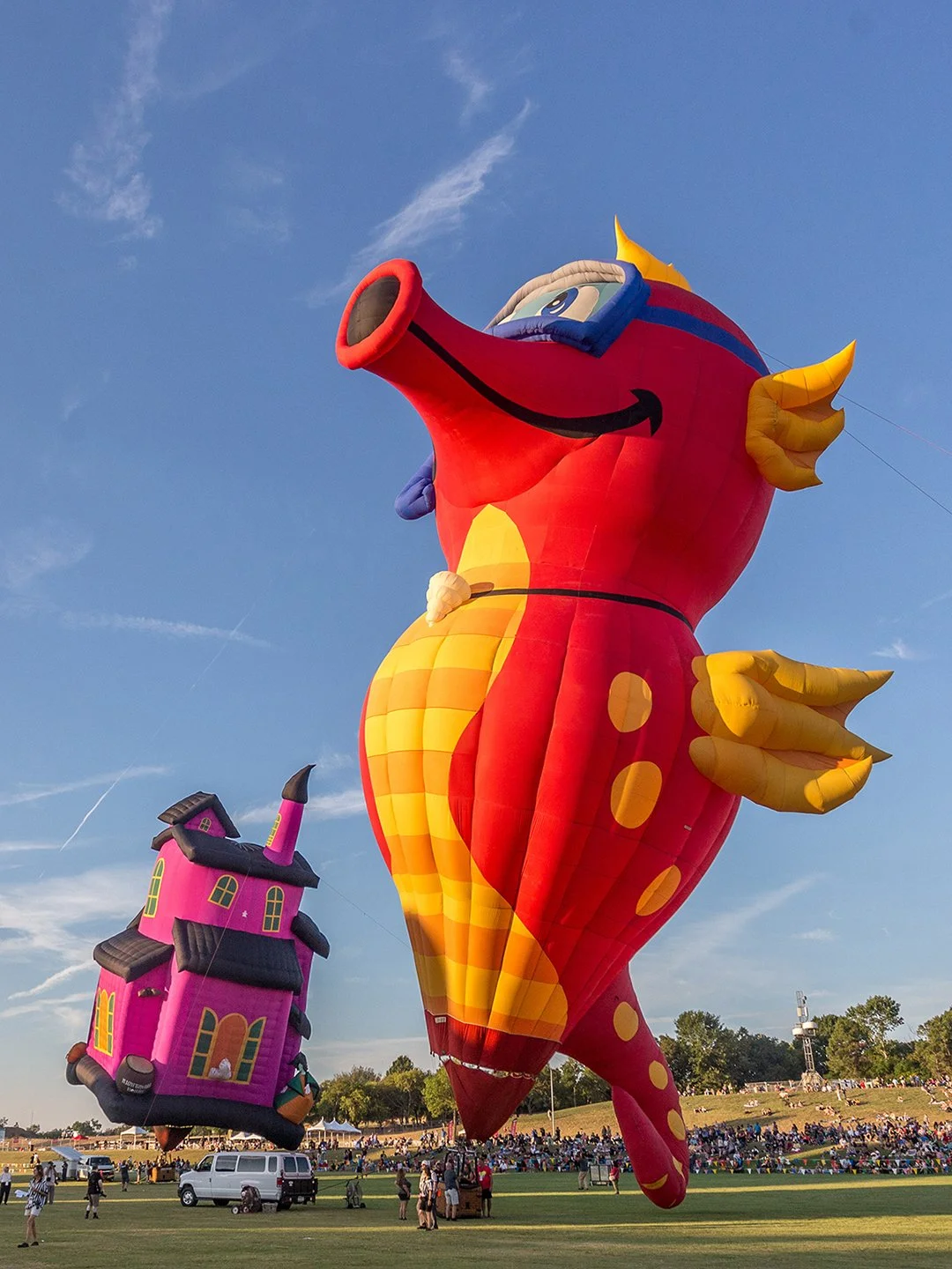 "Balloons In Plano" by George Fargo