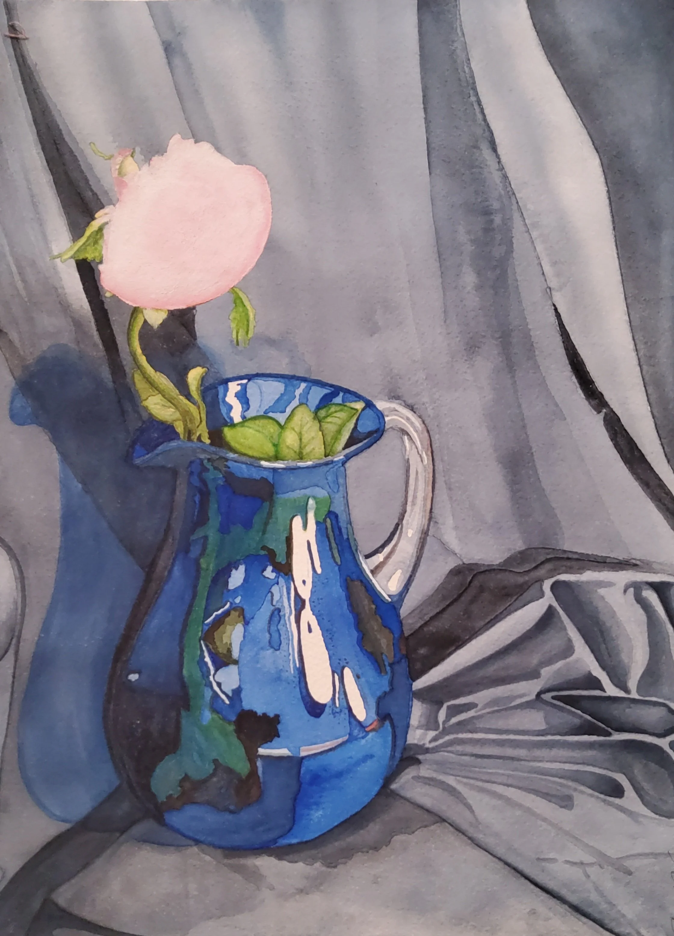 "Rose et Pichet" by Pamela Crosby