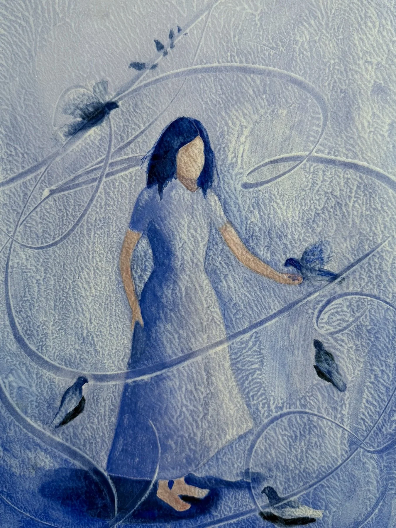 "Little Girl Blue" by Judith Pafford