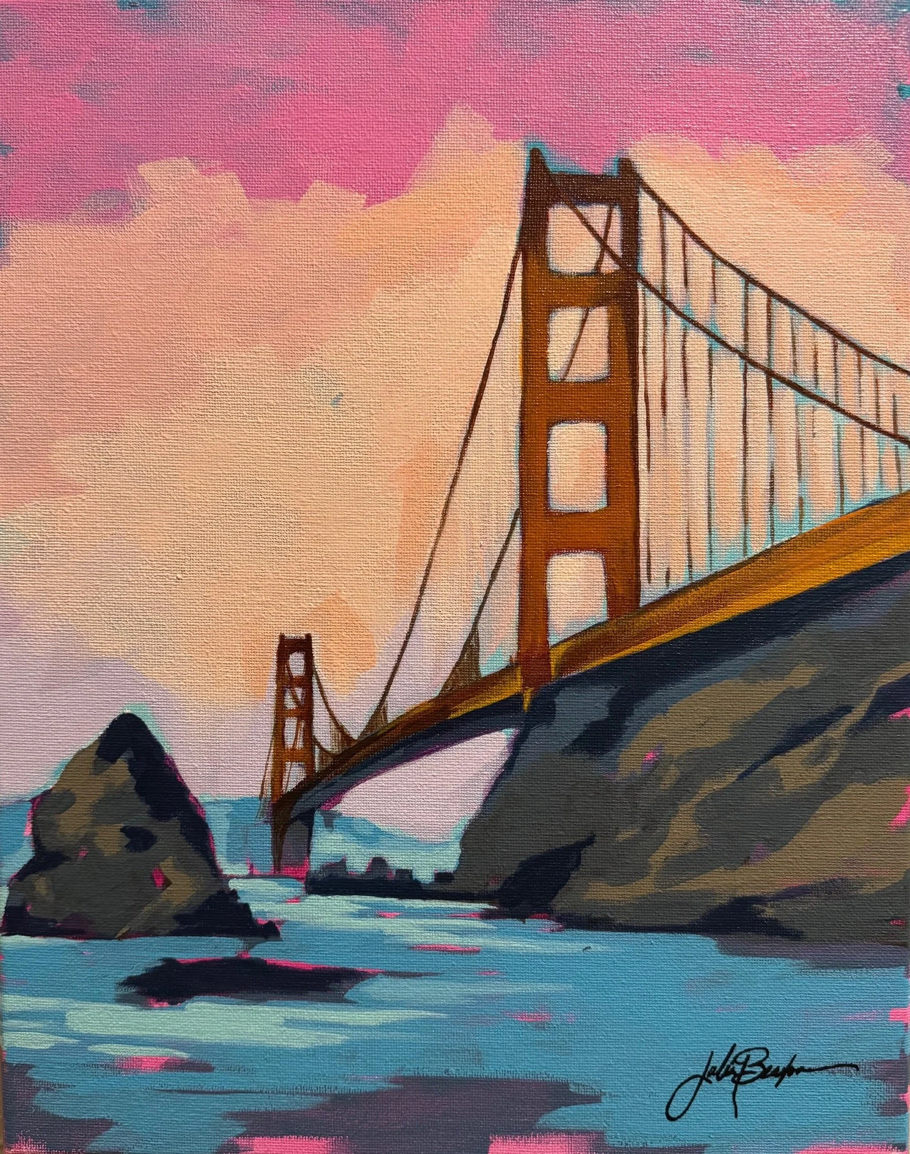 "Fog Over San Francisco" by Julia Beaton