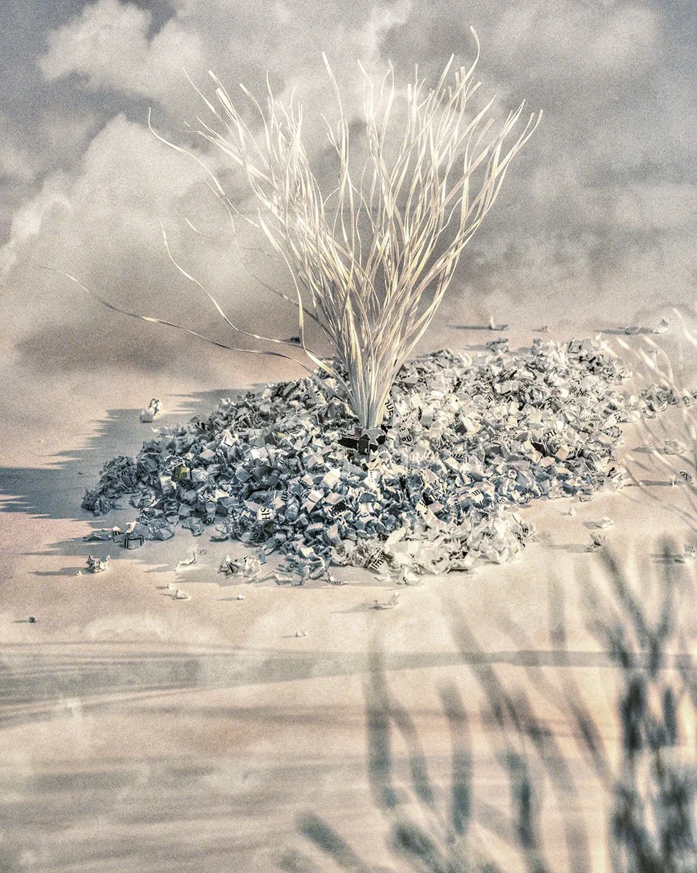 "Recycled Landscape" by Gabrielle Pruitt