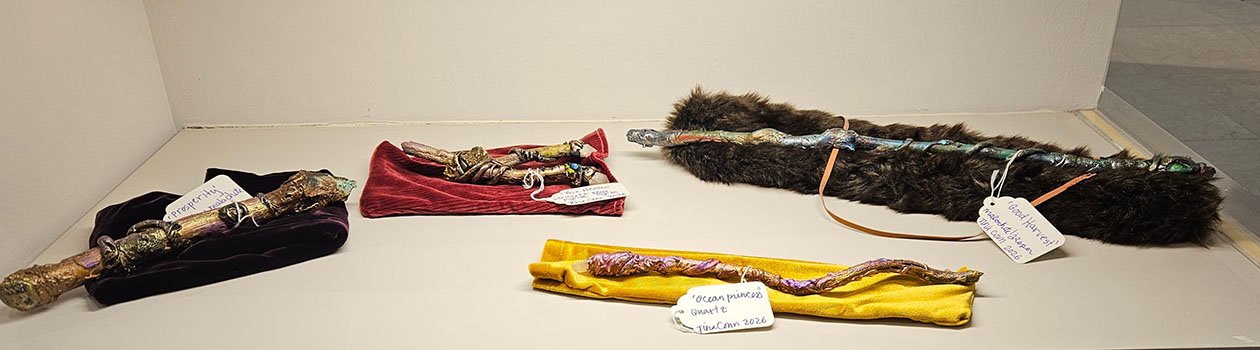 "Crystal Wands" by Tina Conn