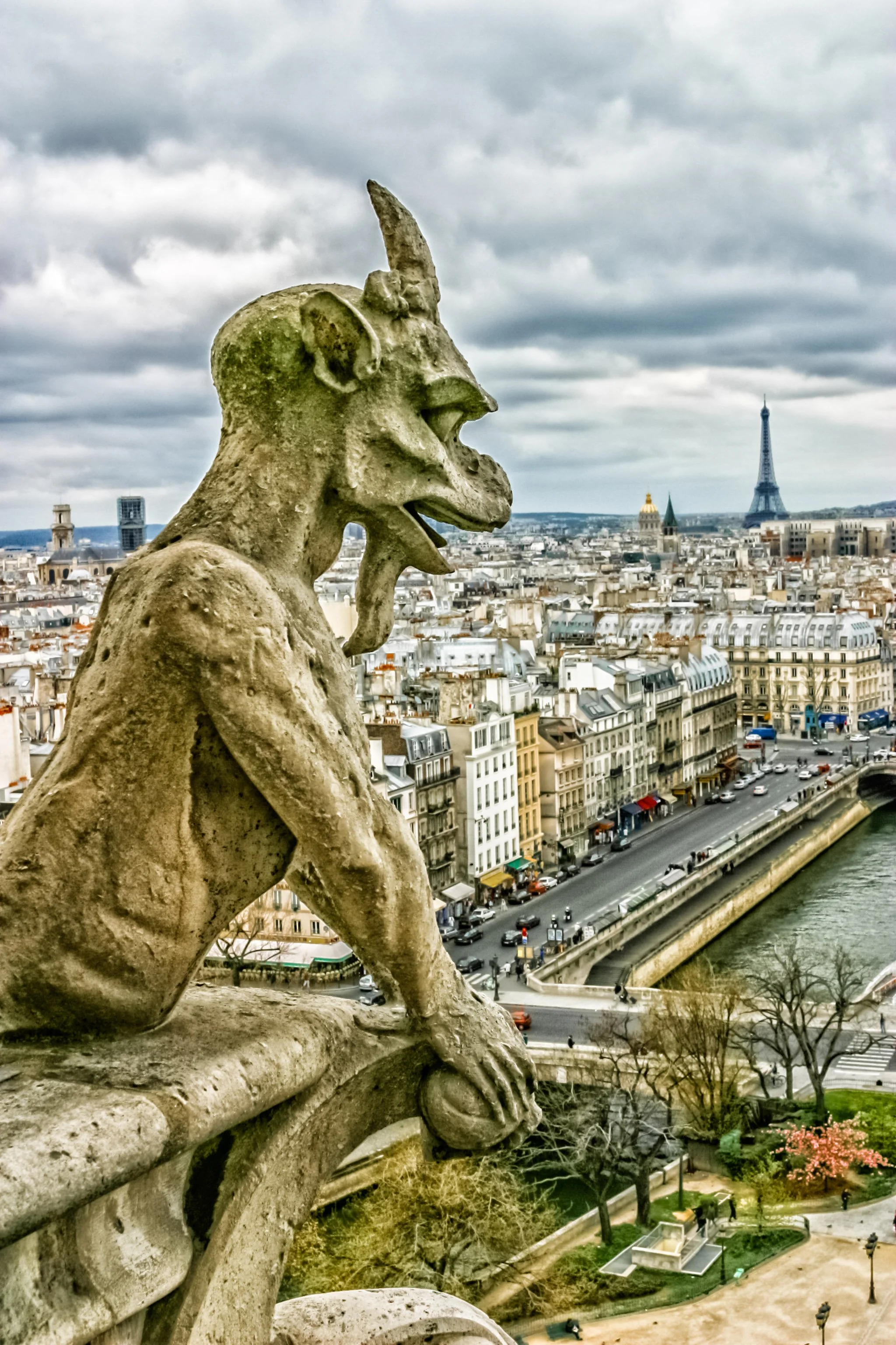 "Gargoyle - Paris" by George Fargo