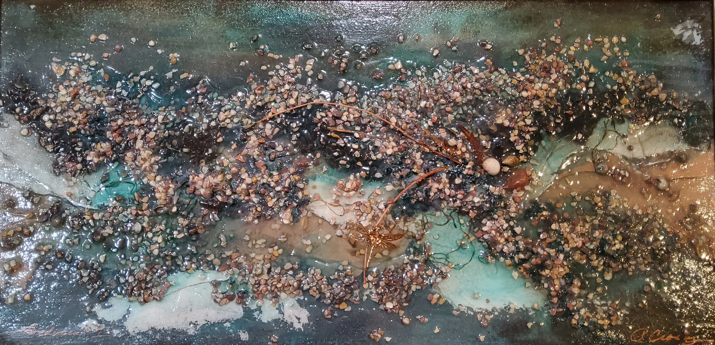 "Sediment I" by Pamela Crosby