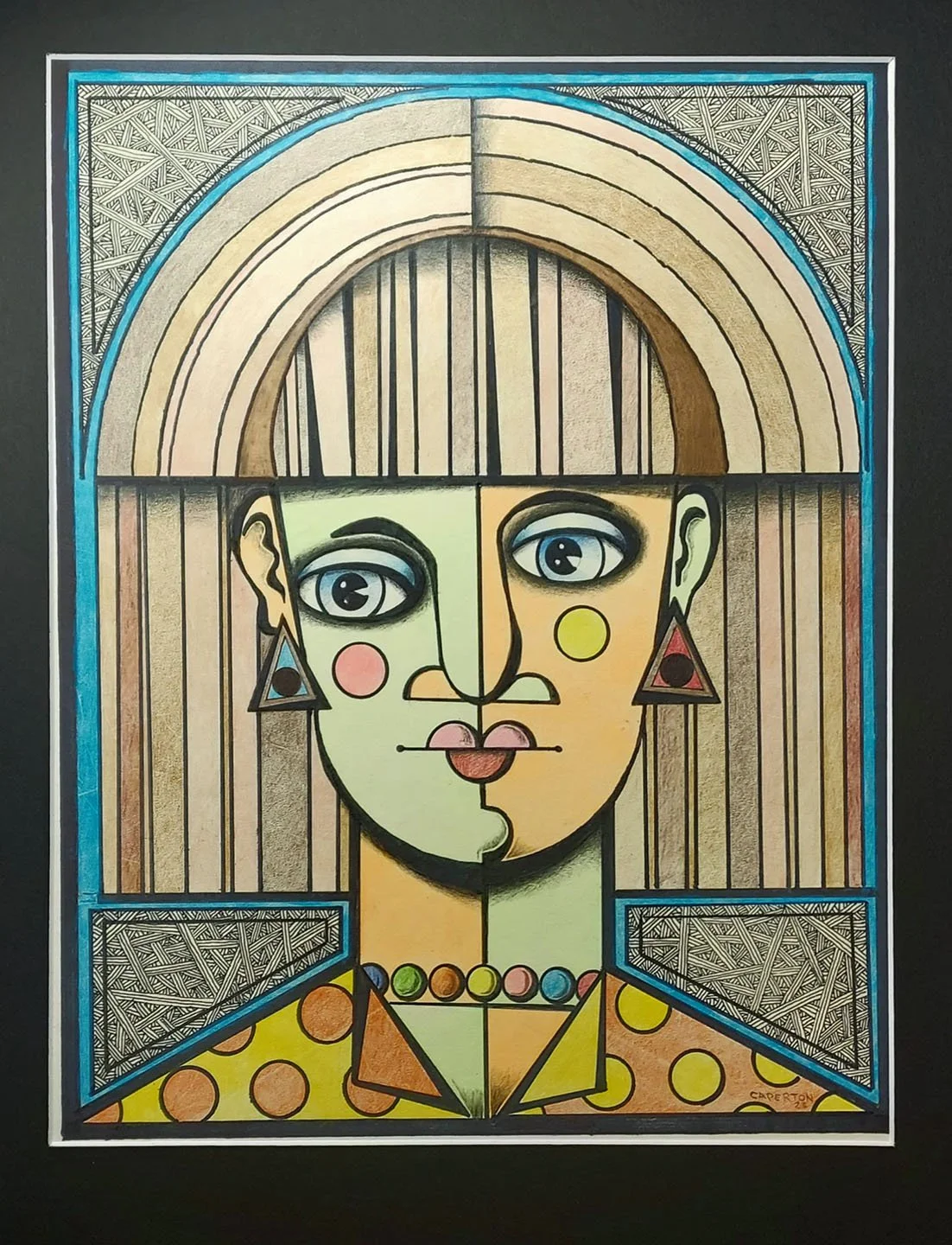 "New Hair-do for Sue" by ken caperton