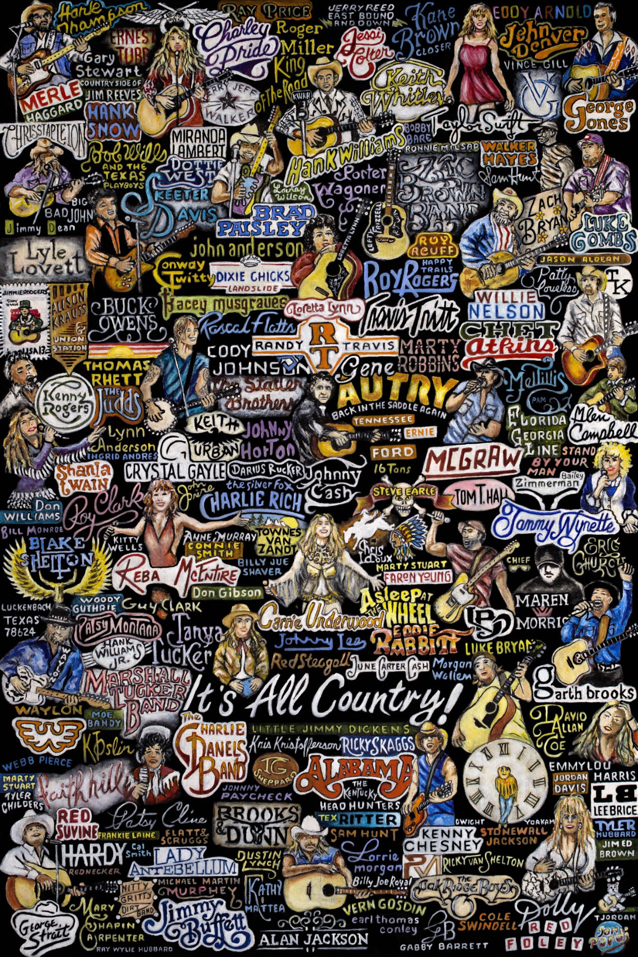 "It's All Country" by Thomas Jordan