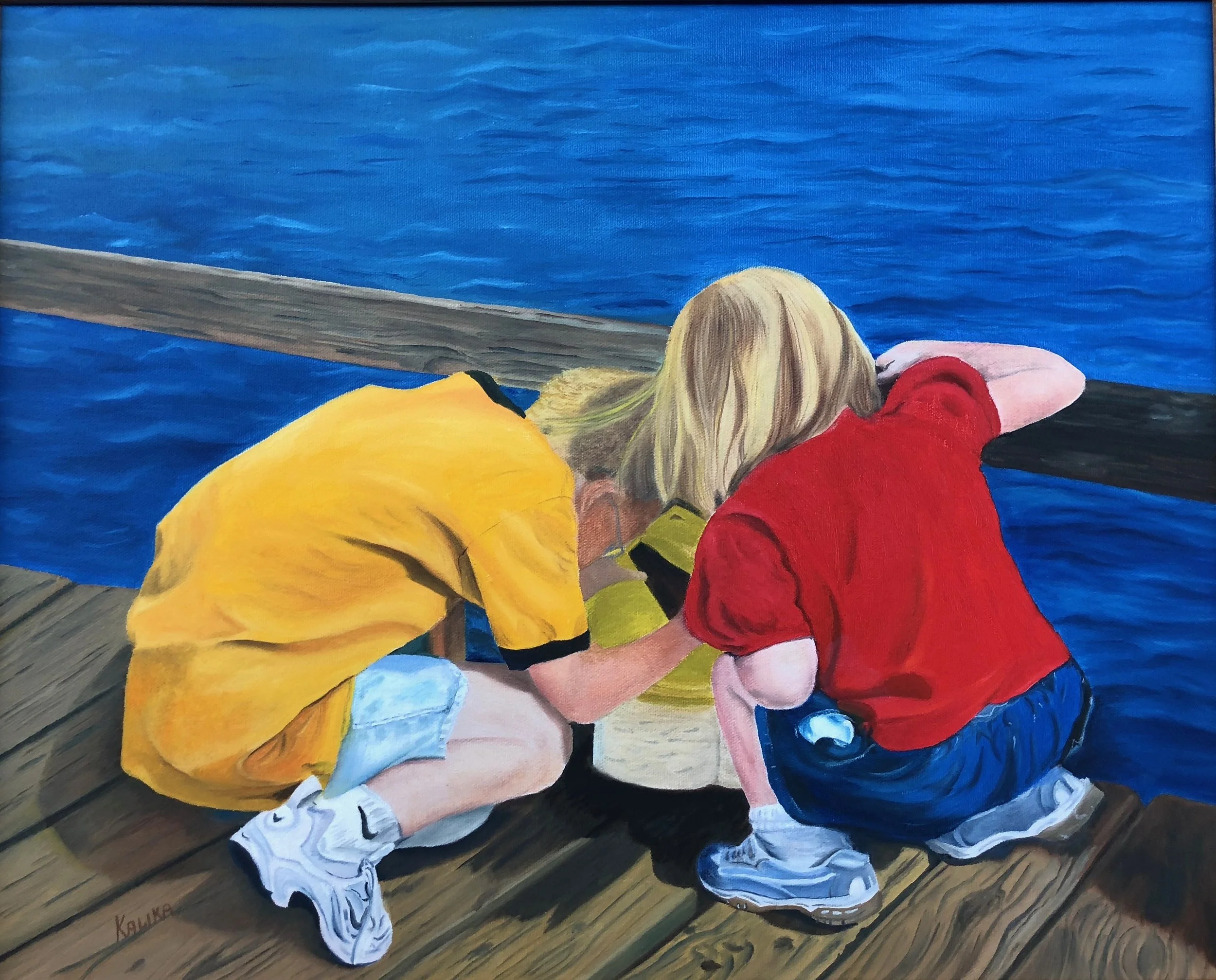 "Minnow Bucket" by Kalika Antao